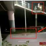 深圳北站东广场天桥情侣做不雅事，天桥情侣做不雅事的事件